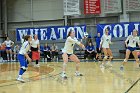 VB vs USCGA  Wheaton College Women's Volleyball vs U.S. Coast Guard Academy. - Photo by Keith Nordstrom : Wheaton, Volleyball